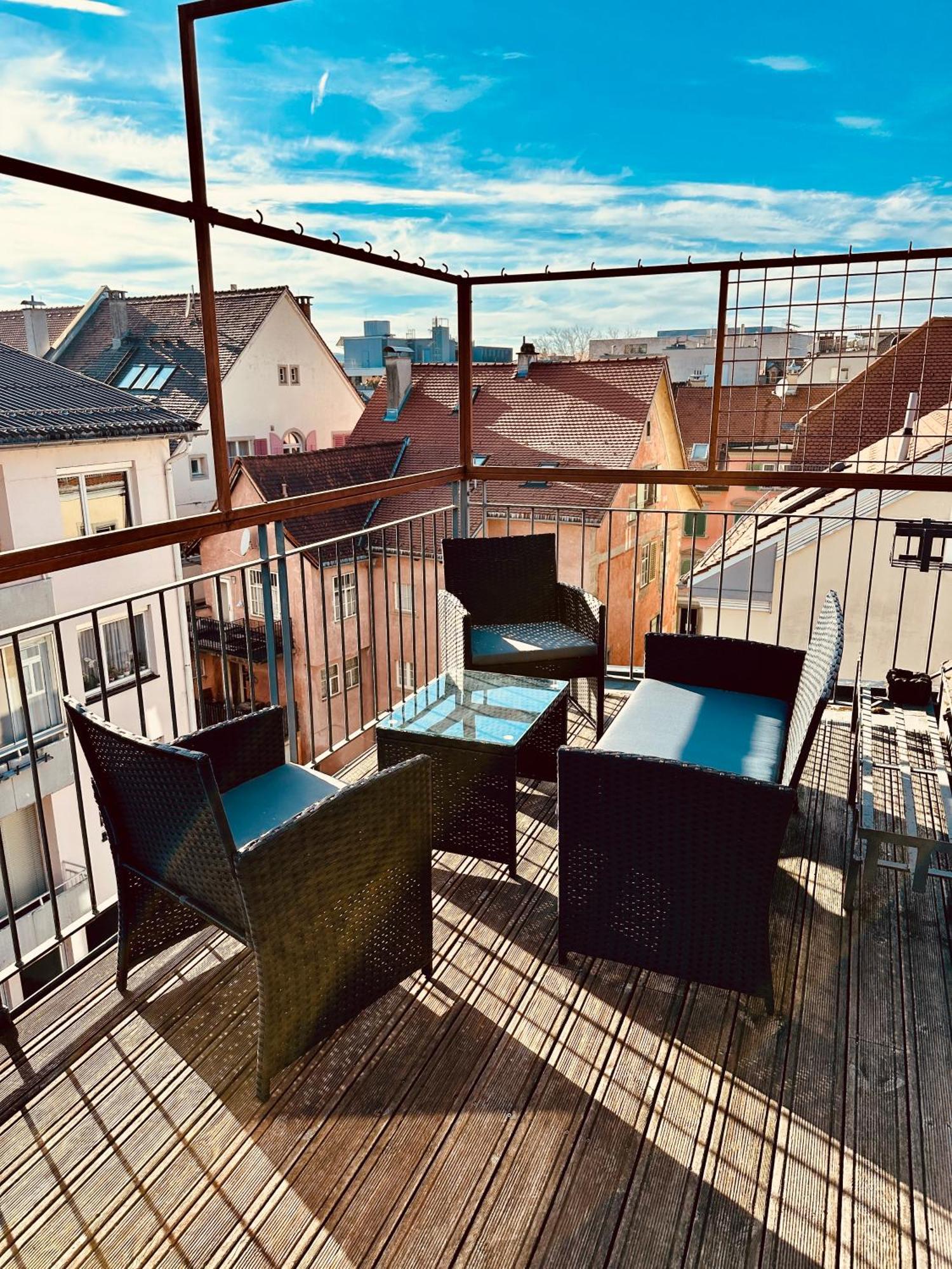 Zentrale Wohnung Mit Dachterasse Brégence Extérieur photo