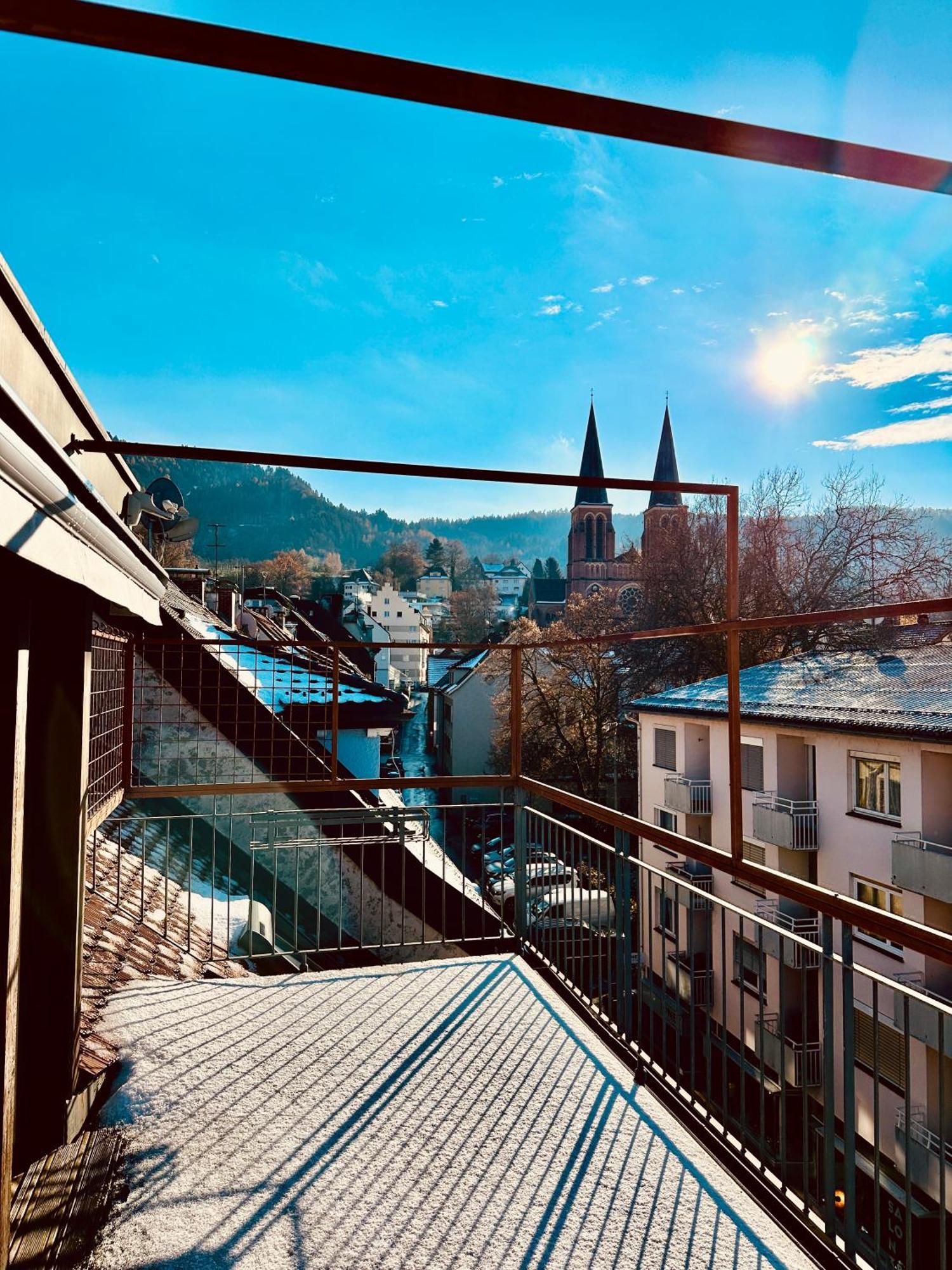 Zentrale Wohnung Mit Dachterasse Brégence Extérieur photo