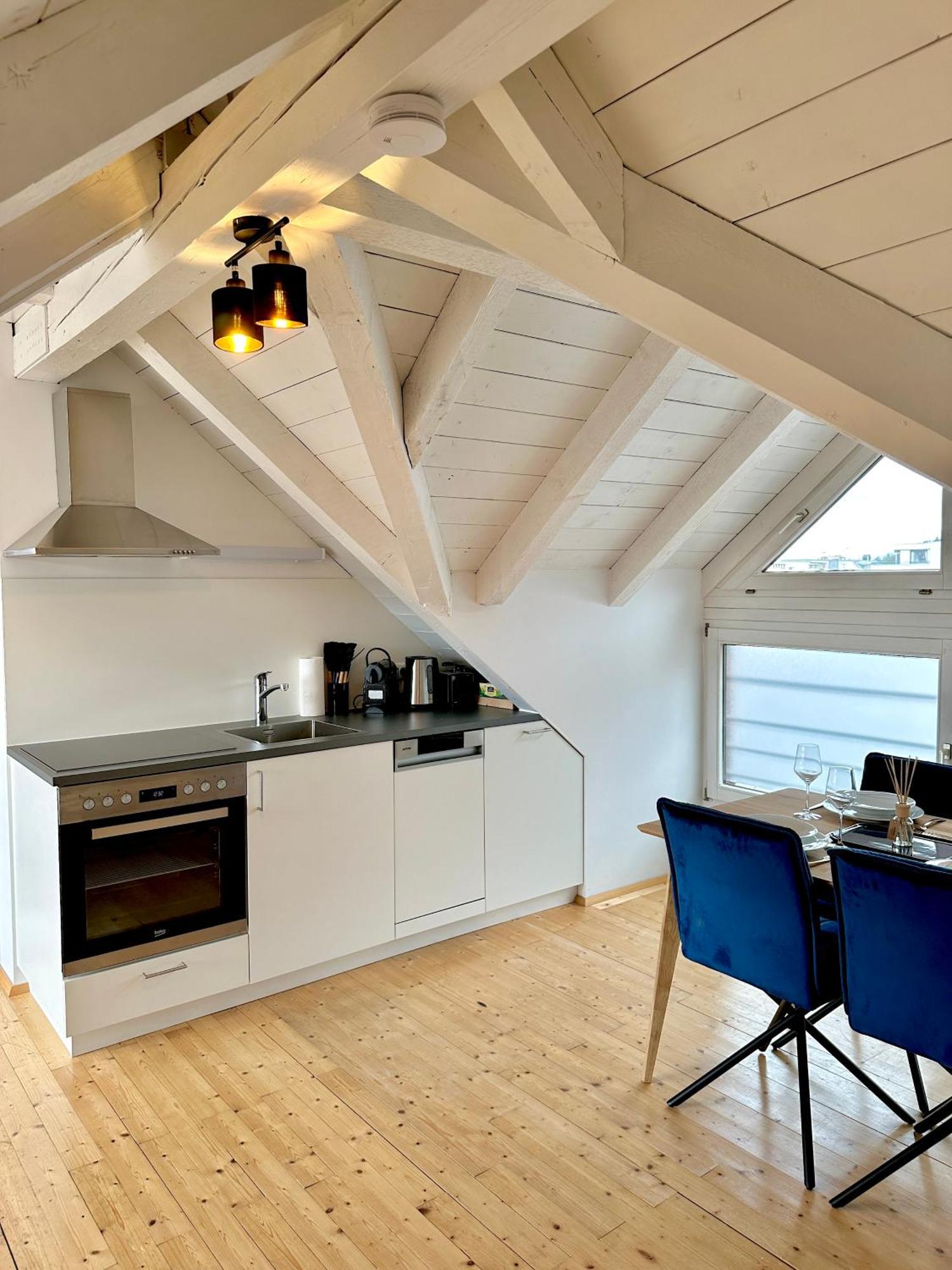 Zentrale Wohnung Mit Dachterasse Brégence Extérieur photo